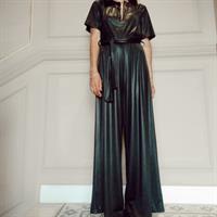 אוברול סאשה - פוייל שחור