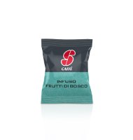 50 קפסולות חליטת תה פירות יער | למכונות Essse Caffe