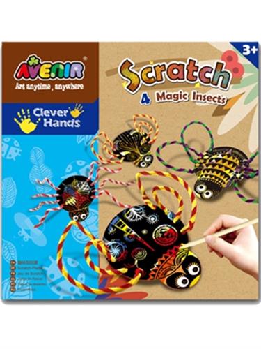 תמונות גירוד חיפושיות - 4 יחידות