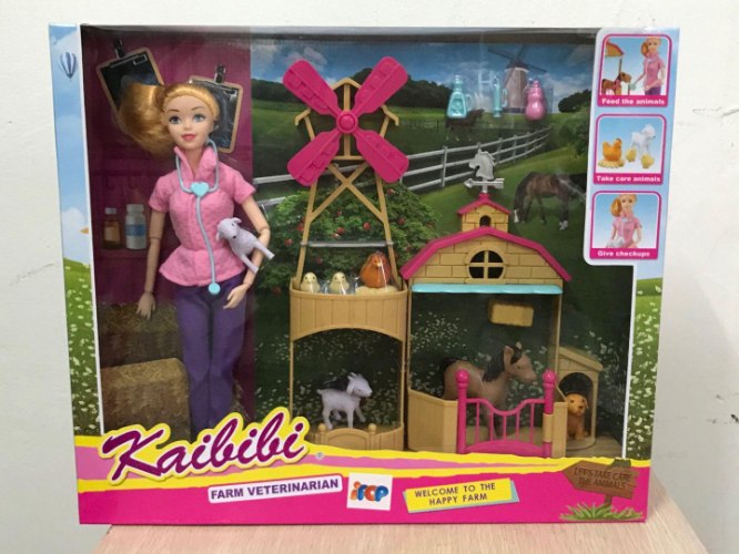 הבובה קילילי בחווה הוטרינרית