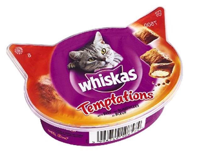 חטיף ויסקס טמפטיישן עם בקר 60 גרם