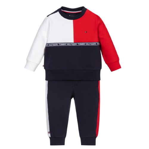 חליפת פוטר TOMMY HILFIGER כחול 0M-2Y