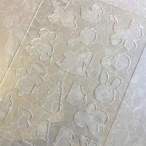 לוח תינוקות - ליצירה בשוקולד