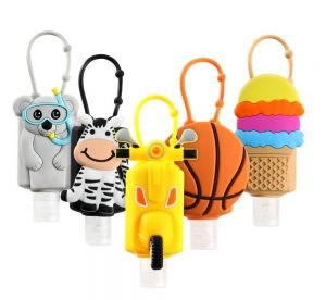 ג'ל אלכוהול במארז סיליקון דמות 70% אלכוהול סנו מדיק