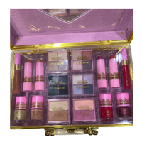 מזוודת איפור ורודה