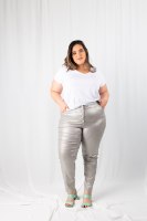 מכנסיי ג'קי כסף