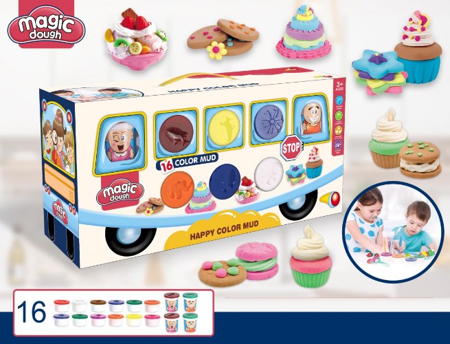 ערכת בצקים 16 יח'