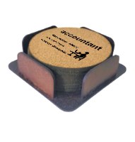 6 תחתיות עגולות שונות על מקצועות