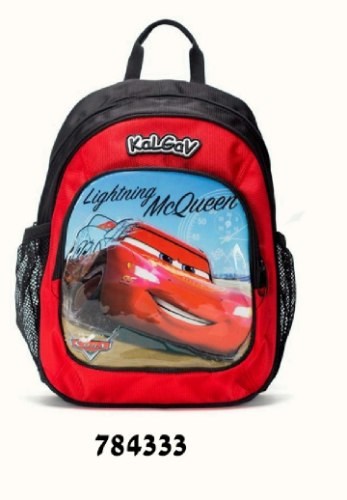 תיק גן נועם מכוניות שחור אדום