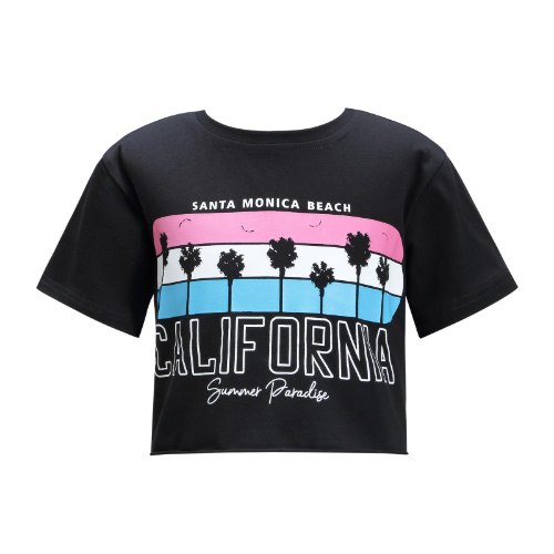 חולצת קליפורניה שחורה - VIEW - מידות 2-16