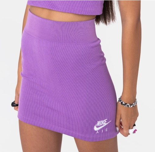 נשים | NIKE W NSW AIR SKIRT PURPLE