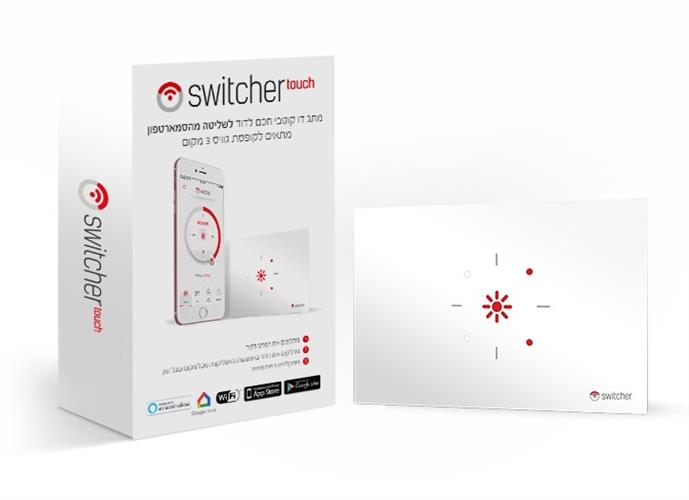 מתג הדוד החכם של סוויצ'ר - switcher Touch v3