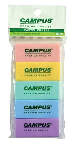 "קמפוס מחק פסטל 5X מלבן"