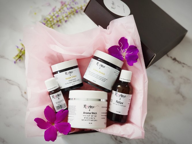 מארז מוצרים טיפולים ליולדת