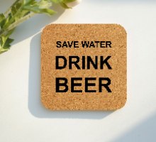 6 תחתיות מרובעות שונות על אלכוהול