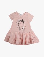 שמלה לבנות חד  קרן