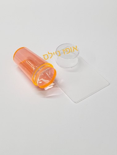 חותמת קישוט שקופה