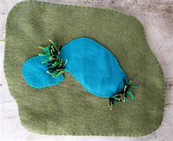 משטח משחק דו צדדי - ספארי