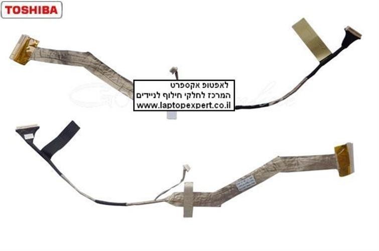 כבל מסך למחשב נייד טושיבה Toshiba Satellite A300 A305 A305D 15.4" LCD Cable 6017B0147801