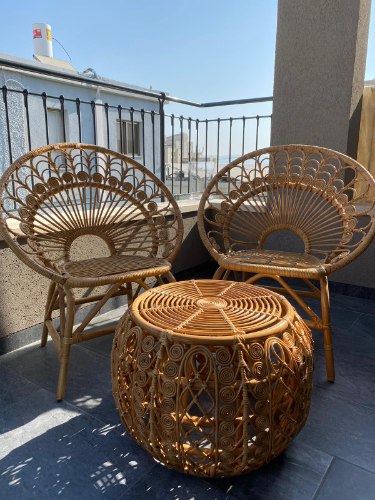 סט ראטן זוגי