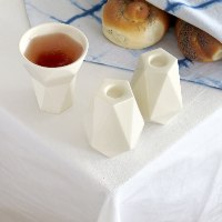 פמוטי שבת וגביע קידוש מעוצבים