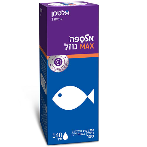--אלטמן  אלספה מקס - נוזל בטעם לימון -- 140מל