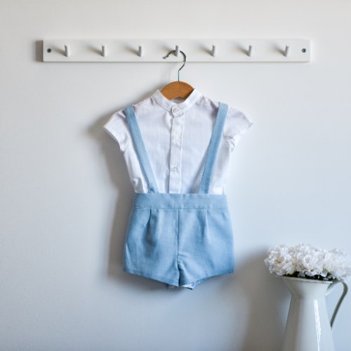 סט בנים דגם מיגל - תכלת