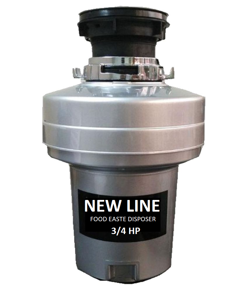 טוחן אשפה NEWLINE - 3/4HP אספקה מיידית ישירות מהיבואן דגם SLC-370 512W משופר