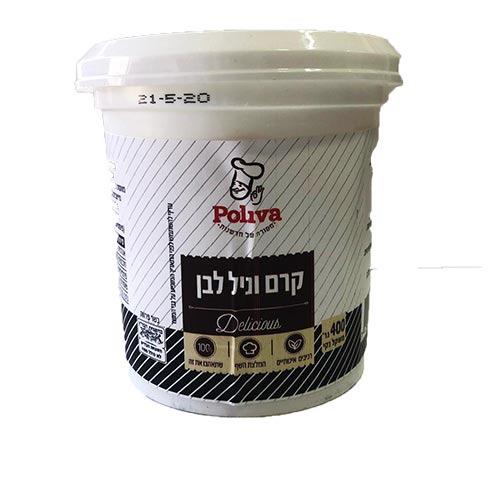 קרם וניל לבן פוליבה
