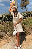 שמלת קוואצ'לה סאטן