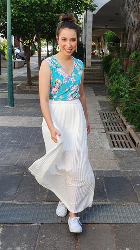 חצאית בובה מקסי