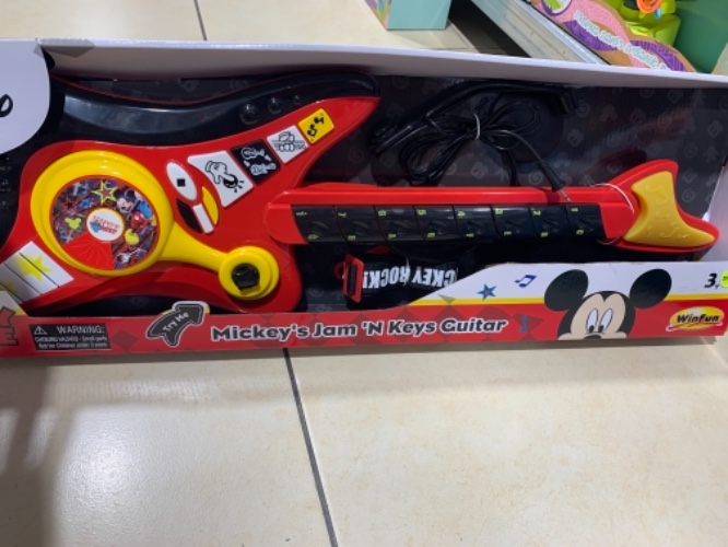 גיטרה חשמלית מיקי מאוס