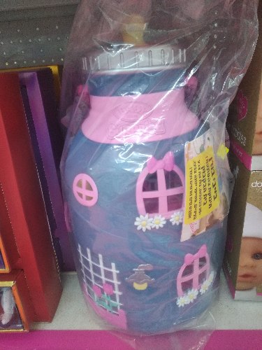 בייבי בורן תינוקת בהפתעה+בית בובות בקבוק