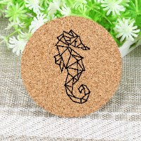 סוס ים תחתיות לכוסות