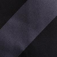 עניבה פסים שחור אפור כהה