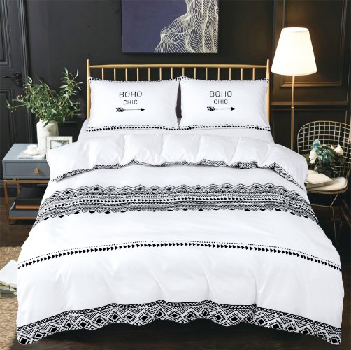 סט מצעים למיטת קווין 160/200 דגם אינדיה - 1734