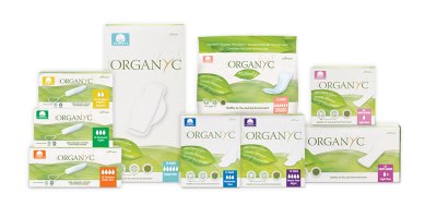 טמפון אורגניק מכותנה אורגנית ללא מוליך רגולר 16 יחידות