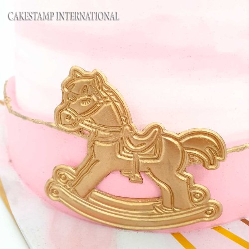 תבנית סוס נדנדה|טופר לעוגת יום הולדת תינוקות| תבנית סוס חדש מאתי דבש