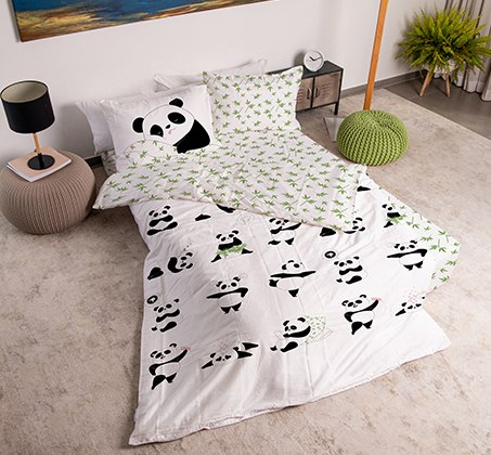 סט מצעים טין פנדה מבית ורדינון