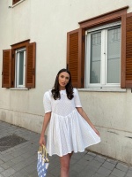 שמלת ליבר לבן