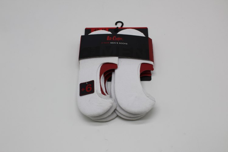 שישיית גרבי בובה מגבת דקה לגבר