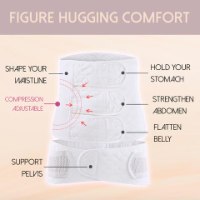 חגורת בטן תומכת ומעצבת במיוחד- BellyBeltSSD