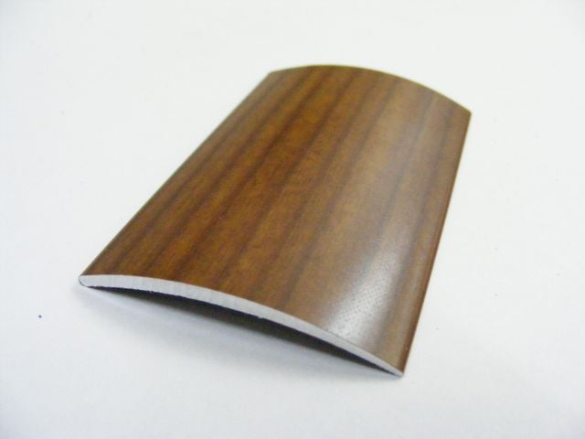 סף לפרקט- קשת רוחב 40 מ"מ בצבע עץ אורך 3 מטר