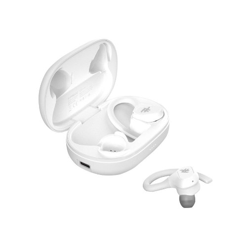 אוזניות ספורט IFROGZ דגם EARBUDAIRTIME SPORT TWS לבן