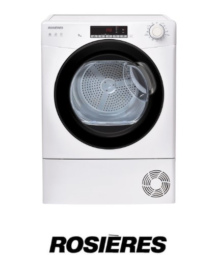 ROSIERES מייבש כביסה 9 ק"ג דגם RILSC9TBGX-ISR