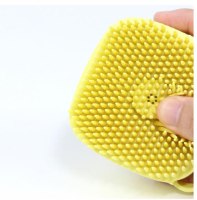 מברשת סיליקון משולבת לרחצה