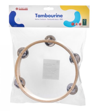 תוף מרים מעץ 5 צלצלים