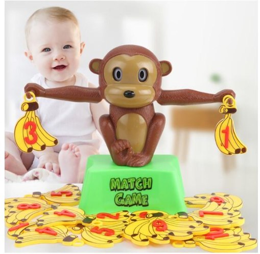 קוף מאזניים ללימוד חשבון