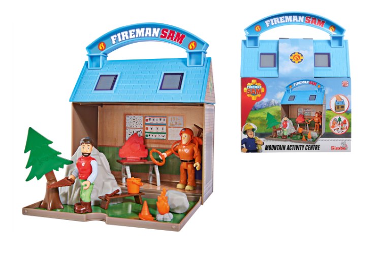 מזוודת סמי הכבאי עם דמויות- מרכז פעילויות