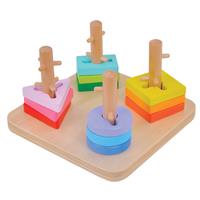 השחלת צורות בסיבוב